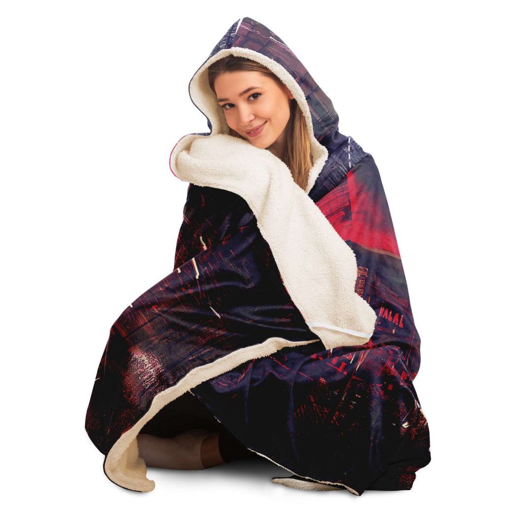 Darling In The Franxx Hooded Blanket #02 - Aop