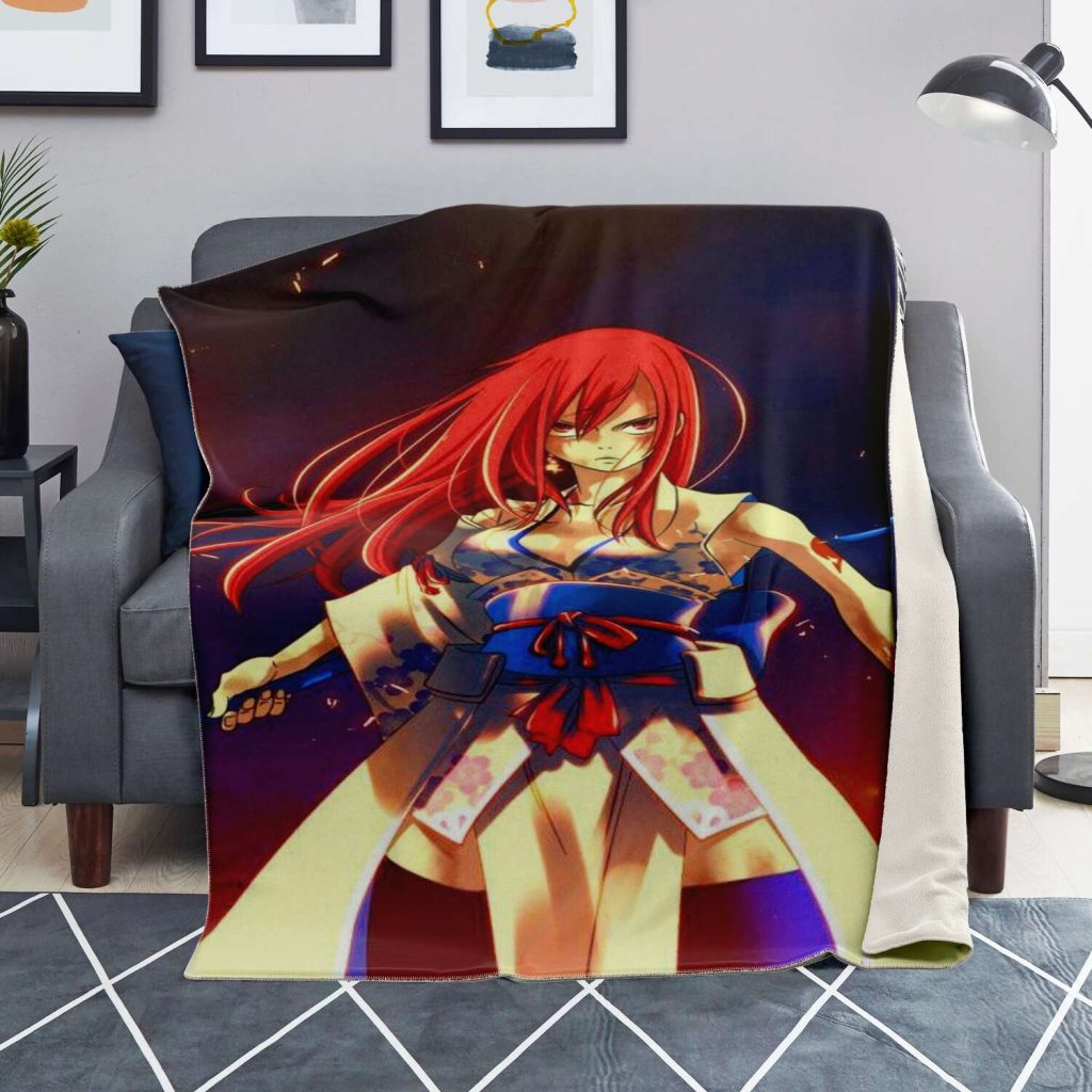 Fairy Tail Microfleece Blanket #08 Premium - Aop