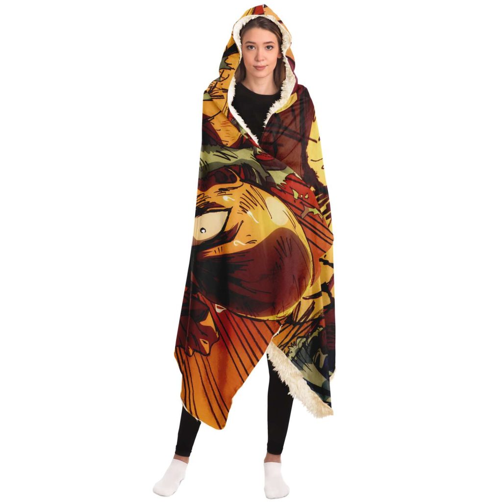 One Punch Man Hooded Blanket #01 - Aop