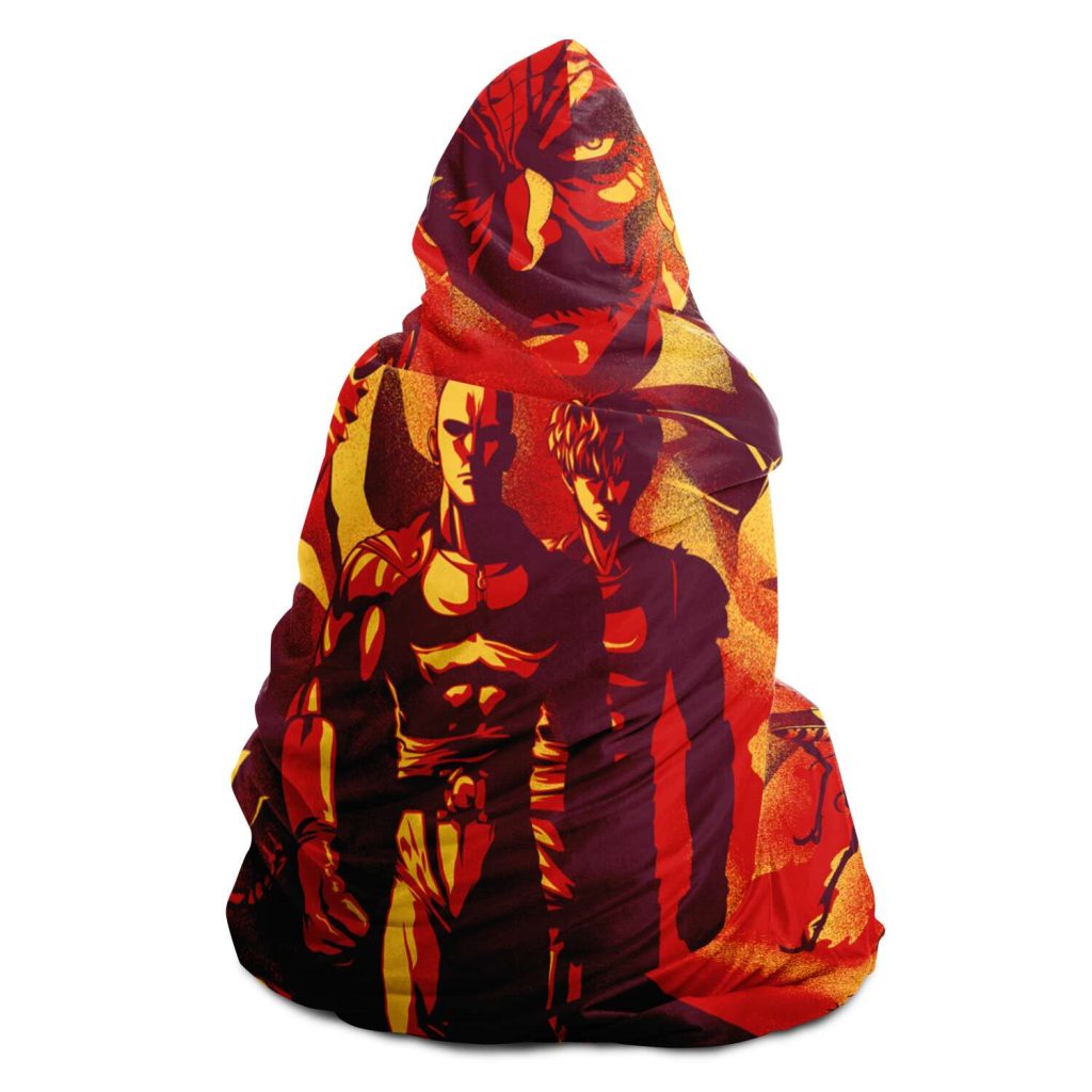 One Punch Man Hooded Blanket #02 - Aop