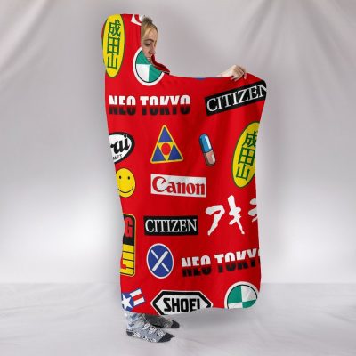 Full Decals Akira Hooded Blanket