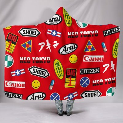 Full Decals Akira Hooded Blanket