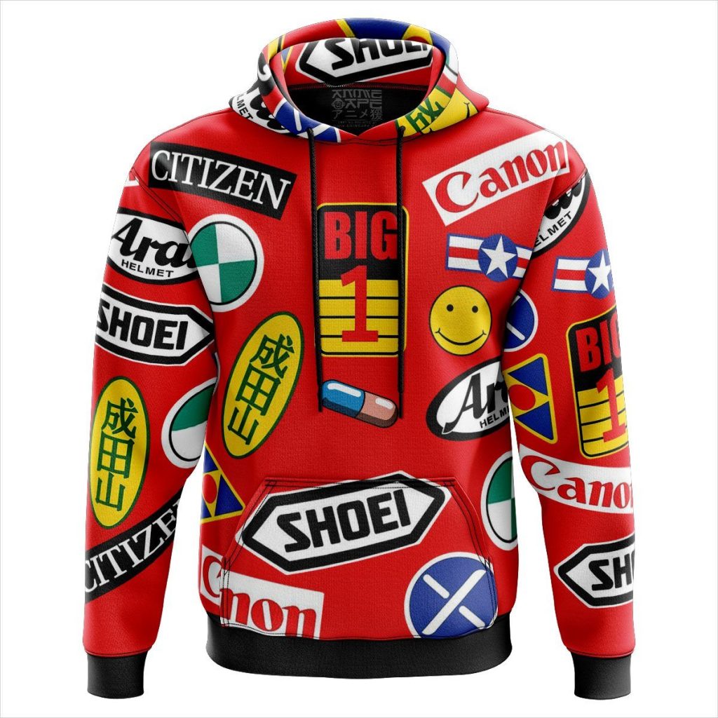 Full Decals Akira Hoodie