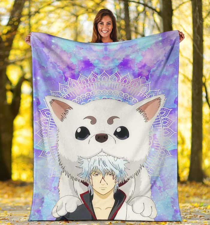 Gintoki And Sadaharu Gintama Blanket