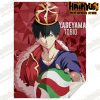 Haikyuu Kageyama Tobio Premium Microfleece Blanket M - Aop