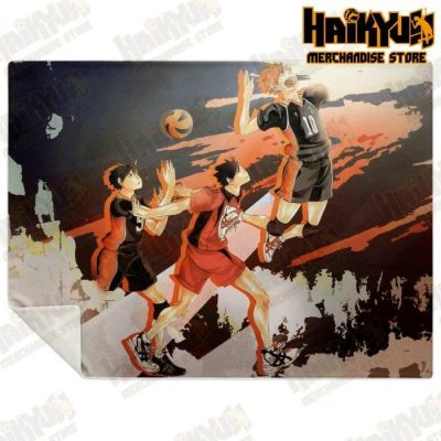 Haikyuu Karasuno High Premium Microfleece Blanket No.7 M - Aop