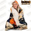Haikyuu Karasuno High School Hooded Blanket Design No.2 - Aop