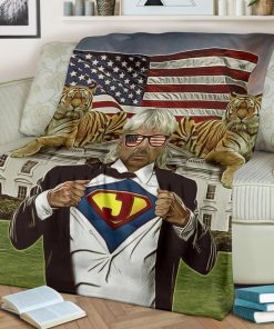 Joe Exotic American Hero Blanket