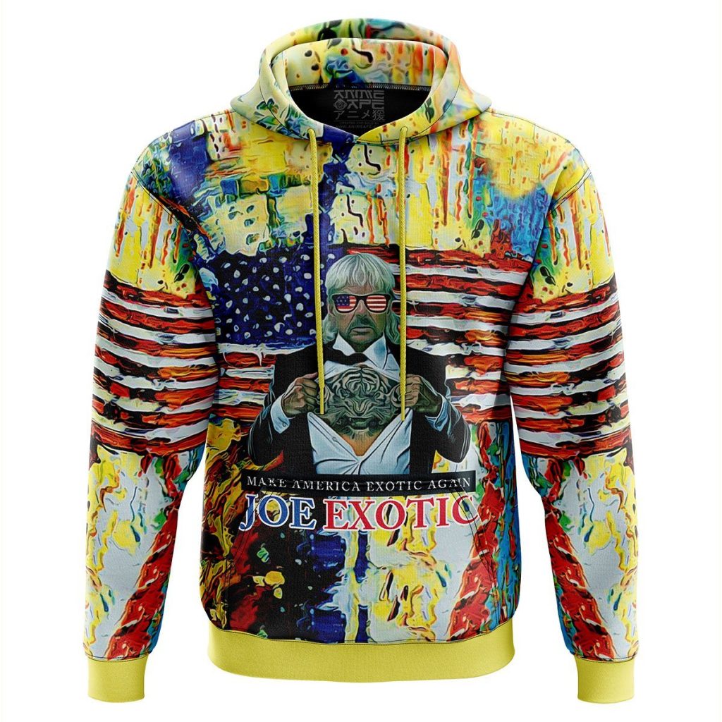 Joe Exotic Paint Tiger King Hoodie