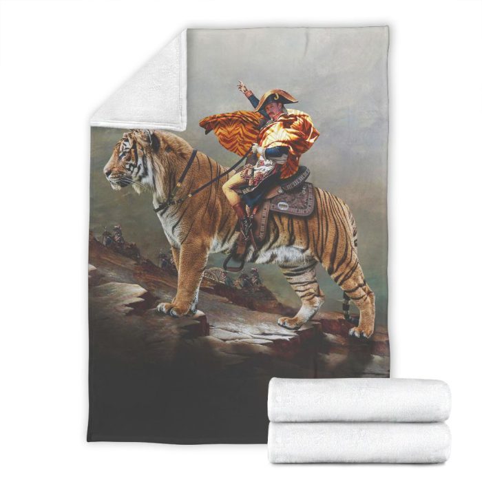 Joe Exotic Tiger Ride V1 Blanket