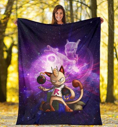 Mewth And Mewto Pokemon Blanket