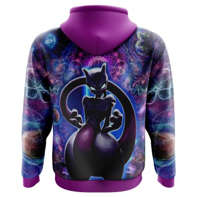 Mystic Mewtwo Pokemon Hoodie