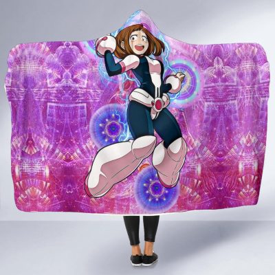 Mystic Uraraka Ochako Hooded Blanket