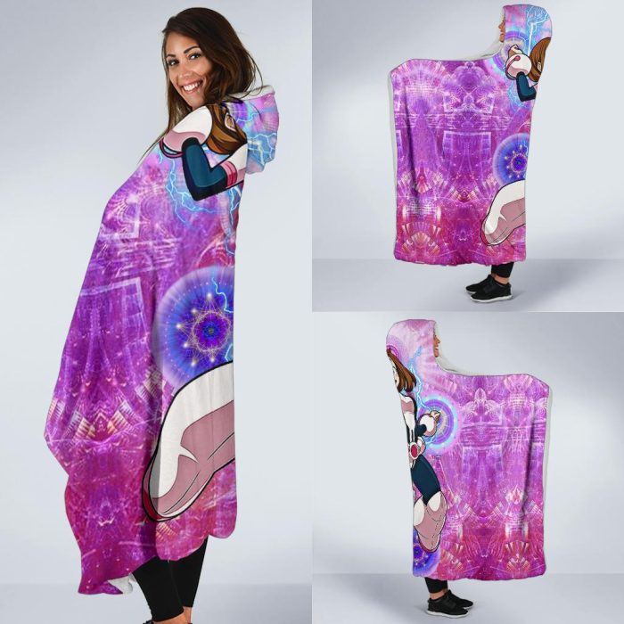 Mystic Uraraka Ochako Hooded Blanket