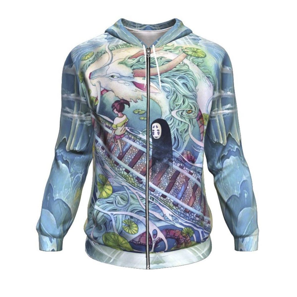 Mythical Spirited Away Hoodie Zip / S