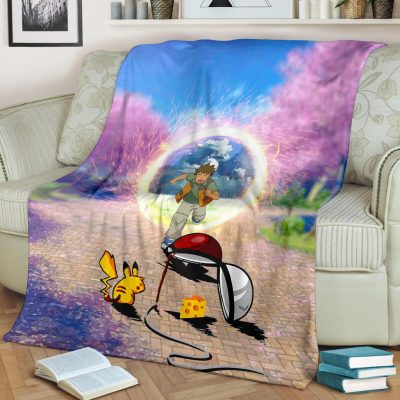 Pikachu Kidnap Pokemon Blanket