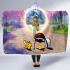 Pikachu Kidnap Pokemon Hooded Blanket