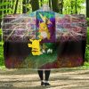 Pikachu Painting Pokemon Hooded Blanket