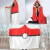 Pokemon Ball Hooded Blanket