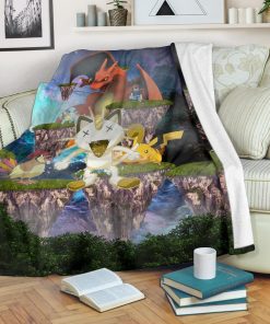 Pokemon Floating Hills Blanket