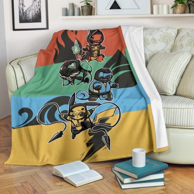 Pokemon Kombat Blanket