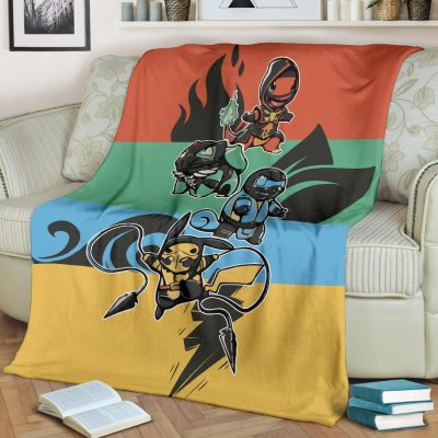 Pokemon Kombat Blanket