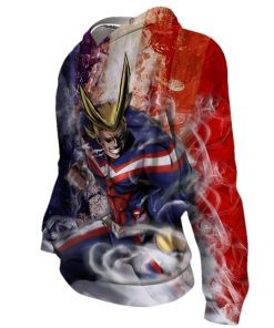 Power All Might Pullover Hoodie