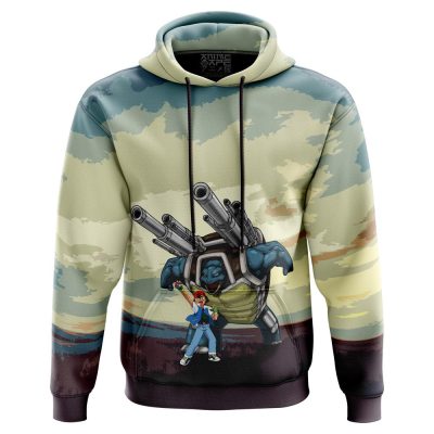 Power Blastoise Pokemon Hoodie