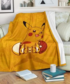 Russian Doll Pikachu Pokemon Blanket
