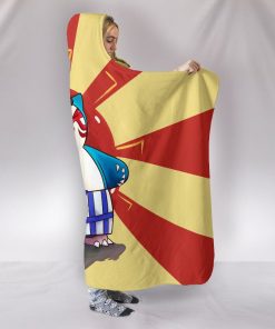 Sumo Snorlax Pokemon Hooded Blanket
