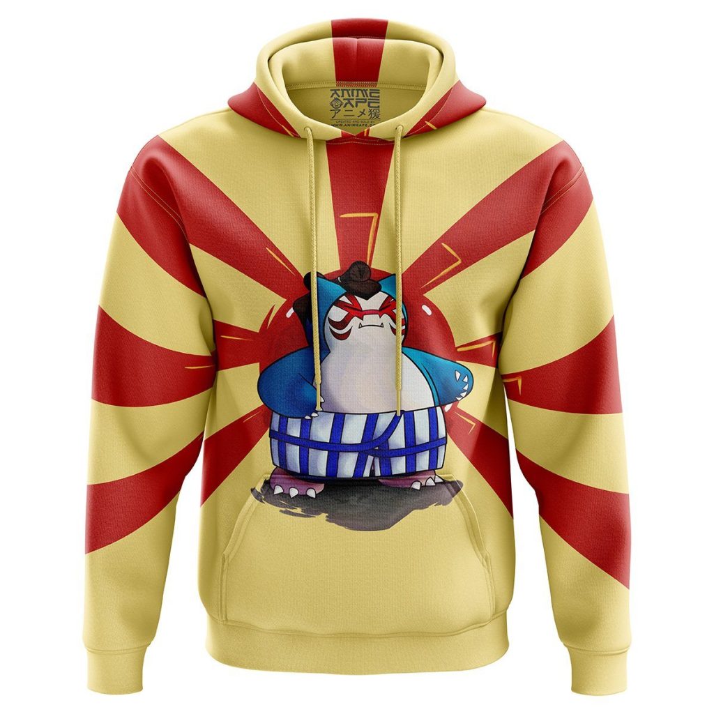 Sumo Snorlax Pokemon Hoodie