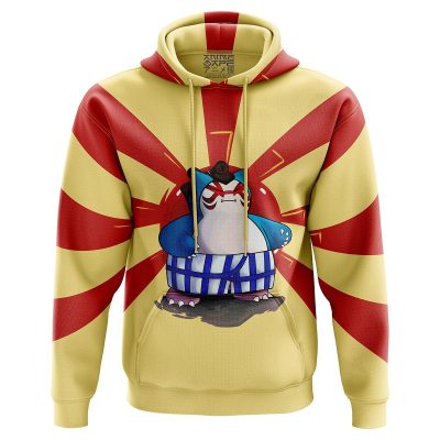 Sumo Snorlax Pokemon Hoodie