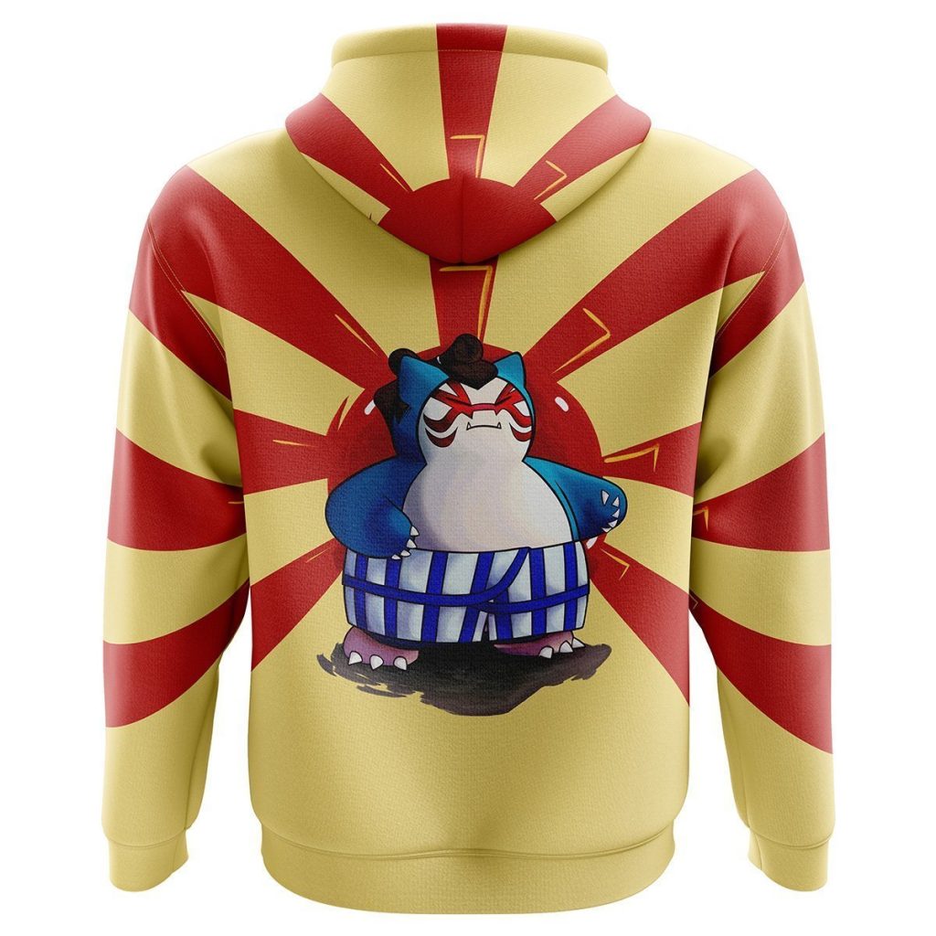 Sumo Snorlax Pokemon Hoodie