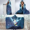 Thor Pikachu Pokemon Hooded Blanket