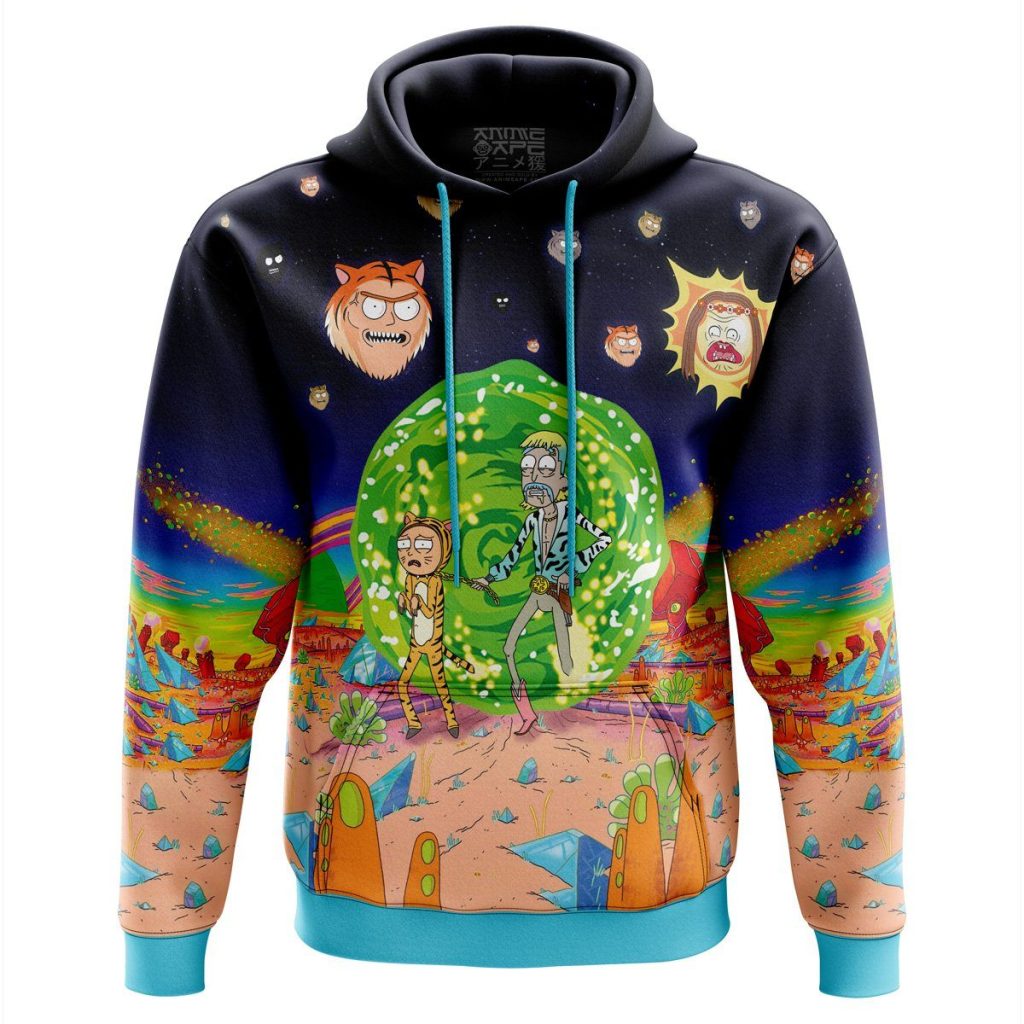 Trippy Morty Joe Exotic Tiger King Hoodie