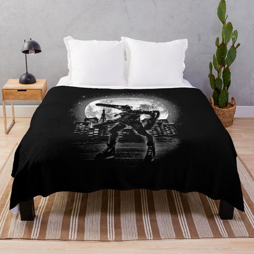 Style 2 Chainsawman Throw Blanket